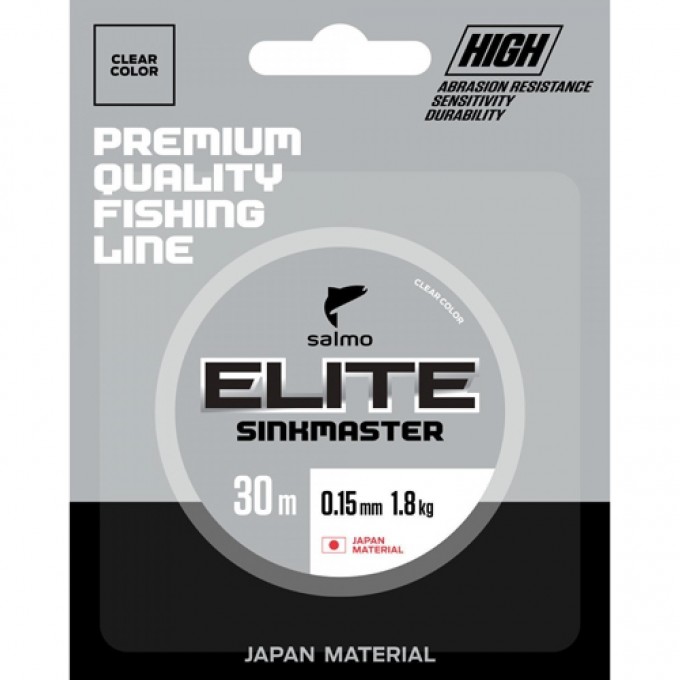 Леска монофильная зимняя SALMO Elite Sinkmaster 030/012 4511-012